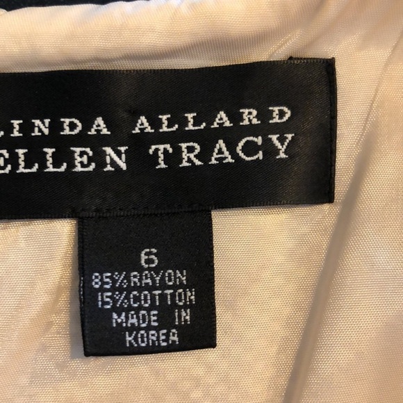 Linda Allard for Ellen Tracy Textured Sleeveless Sheath Dress with Sheer Duster - Picture 15 of 16